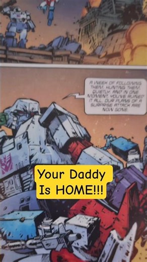 Your Daddy (Megatron) Issue HOME!!!!! #comic #transformers #COMICBOOK #COMICS #imagecomics #comics
