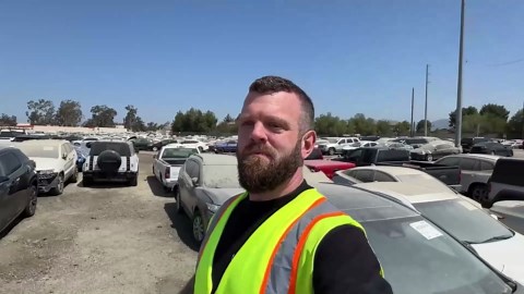 Exploring LA insurance auction supercars