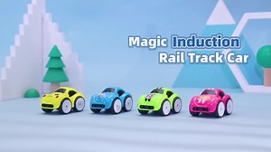 Mini RC Intelligent Sensor Car Radio Controlled Electric Cute Cars Remote Control Car Cartoon Mode Smart Music Light Vehicle Toy
