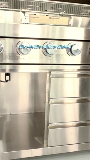 Ultra-Mobile Outdoor Kitchen! #movableoutdoorkitchen#customoutdoorkichen#outdoorliving#outdoorcooking
