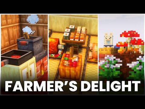 Farmer's Delight [FULL TUTORIAL] (Minecraft Mods : 1.21.1)