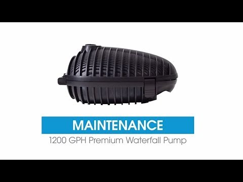 smartpond® 1,200-GPH Premium Waterfall Pump Maintenance