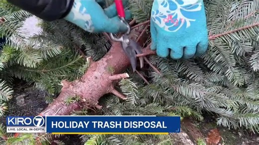 Video: Holiday trash disposal