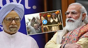 नरेंद्र मोदींच्या सुरक्षेचा वाद : नेटिझन्सनी शोधून काढला मनमोहन सिंग यांचा जुना व्हिडीओ; सोशल मीडियावर तुफान चर्चा!