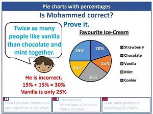 Year 6 Statistics Pie Charts