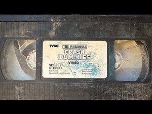 The Incredible Crash Test Dummies Video, VHS