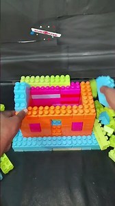 Satisfying DIy Lego Big House/ ASMR Building Blocks #buildingblocks #shortvideo #shorts #short