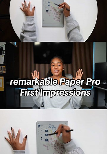 Hiii Friends! I am partnering with @reMarkable show you guys the new reMarkable Paper Pro! It can enhance your productivity in more ways than one with a distraction-free environment, improved reading experience, and efficient organization to name a few. Ive been a reMarkable user since i got my reMarkable 2 and it definitely helps my productivity! #reMarkable #PaperPro