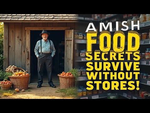 Amish Food Storage Secrets REVEALED: Build a 1-Year Survival Pantry Without a Freezer!