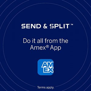 5K views · 51 reactions | New in the American Express® App! With Amex Send & Split™, you can send money and split purchases with any other Venmo or PayPal user, right from the Amex® App. Enroll and start sending and splitting with your friends and family. Terms apply. amex.co/sendsplit | American Express | Facebook