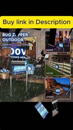 Solar Bug Zapper Outdoor