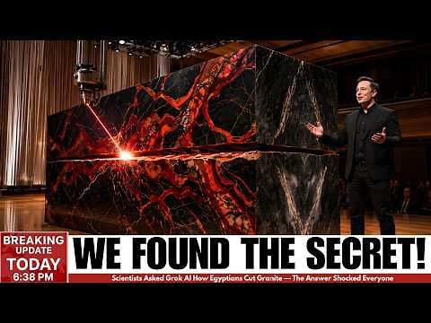 Scientists Asked Grok AI How Egyptians Cut Granite — The Answer Shocked Everyone