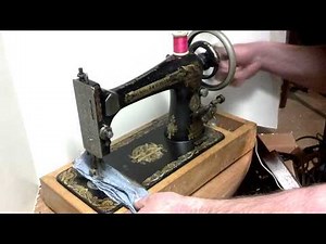 Rare Antique 1901 Singer 27 Sphinx Treadle Only Sewing Machine L1048966