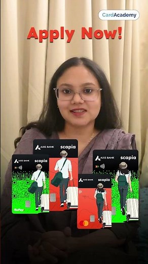 GOOD NEWS: New Scapia Axis Bank Mastercard Credit Card Is Launched #viral #new