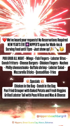 #nye #NIPPD | Nippers Beach Bar & Grill