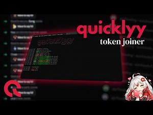 #1 Discord Token Joiner - Showcase - quicklyyJoiner