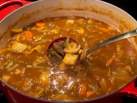 Ultimate Beef & Vegetable Soup by The Cajun Ninja