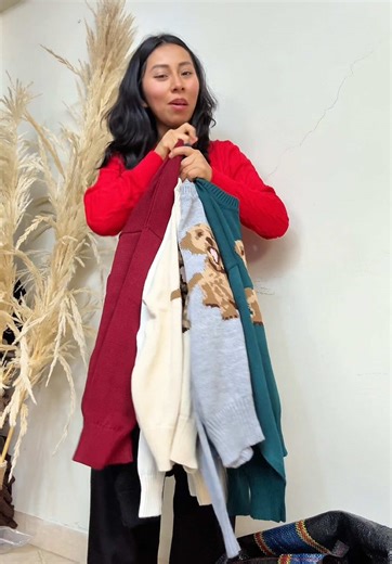 Nuevos modelos de chompas y cardigans para amar