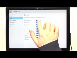 How to Enable or Disable Ports and Devices on MICROSOFT Surface Pro 5
