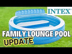 Updated Intex Swim Center Family Lounge Pool Review Inflatable Pool Review Update