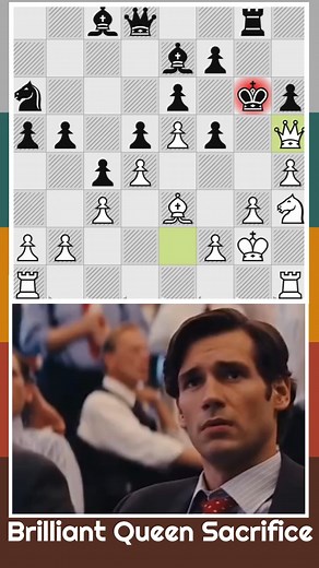 122K views · 523 reactions | Brilliant Queen Sacrifice #chess | Chess Legends 24 | Facebook