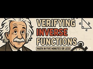 Algebra 2 - Verifying Inverse Functions