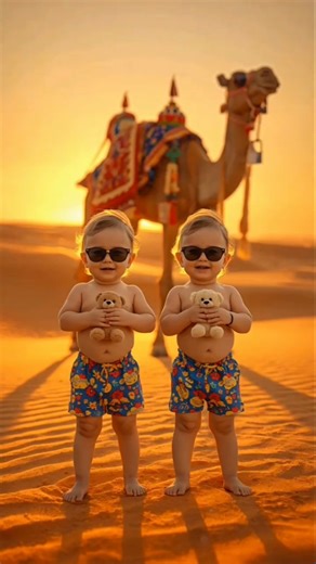 Twins Baby Ride Carousel Aborable Baby Moment With Pappy |Heartwarming And Fan Fair Vibes 2025#funny