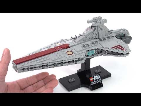 LEGO Star Wars midi-scale Venator Attack Cruiser review! Solid & beautiful #NotSponsored 75441