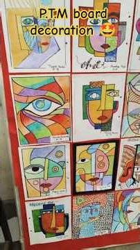 Final Exam Board Decoration 🤩 & Drawing Sheet Display #diy #decoration #exam #art #youtubeshorts