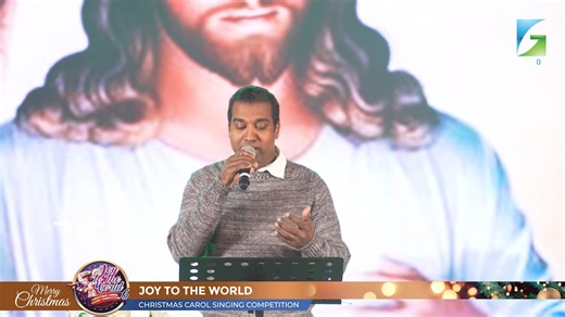 Song By Pr. ROY | ROBIN ROY || Joy to the World Season -6 |All UK Christmas Carol Singing Competition | Garshom TV