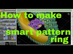 How to make smart pattern ring easy and fast - in matrix9 #rhino #matrix #ring #cad #jewellery
