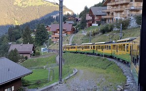 瑞士 Wengernalp 铁路沿途风景4