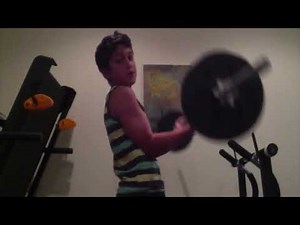 Kid With Six Pack Shows How to Get Ripped as a Kid! Get Big Arms