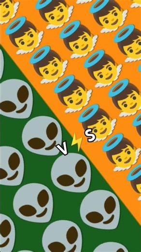 alien 👽 vs angle 👼