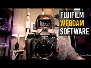 Fujifilm as Webcam (using Fuji X Software)