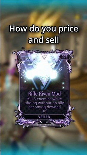 How to Price and Sell Rivens in #Warframe #shorts #tennocreate #reels #fyp #gaming #twitch #streamer
