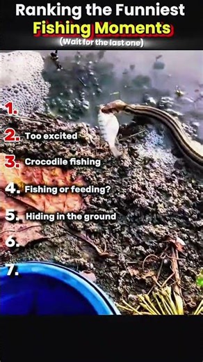 Ranking the Funniest Fishing Moments #funnyvideos