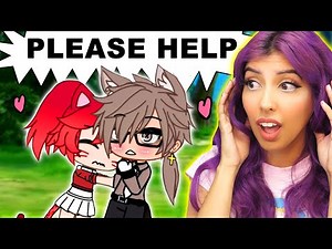 The Rich Alpha's Little Kitty Cat 🐾 (Gacha Life Mini Movie Reaction)