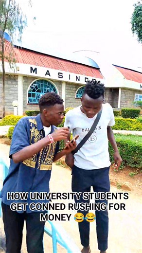 HOW UNIVERSITY STUDENTS GET CONNED RUSHING FOR MONEY 😂😂 #pozzypoe | Pozzy Poe