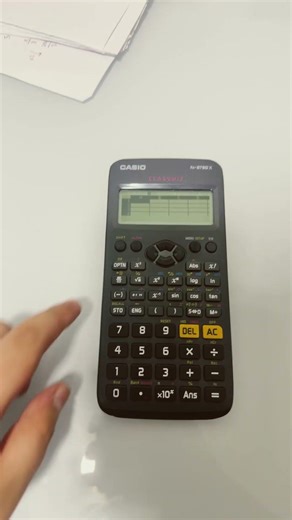 How to do circular error on calculator fx-97SG X calculator