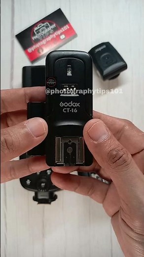 Godox TT600 X Godox CT-16 combo (how to set up) #photography #tips #foryou