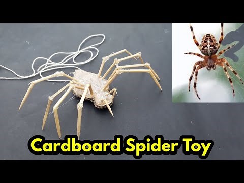 How to make a Spider - at home || Creation of Spider || Cardboard Spider 🔥🔥🔥