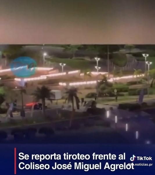 Tiroteo frente al Coliseo José Miguel Agrelot en Hato Rey