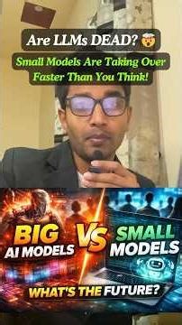 Are LLMs DEAD? 🤯 Small Language Models (SLM) Are Taking Over Faster Than You Think!
