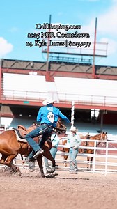 34K views · 595 reactions | Welcome to Vegas, Kyle Lucas.  T–11 days until first-timer Kyle Lucas backs into the box inside the Thomas & Mack. Lucas heads into his debut NFR in the No. 14 seat with $129,297 won on the year. Equinety has his full ProFile here ➡️ https://bit.ly/4k5VRGT | CalfRoping.com | Facebook