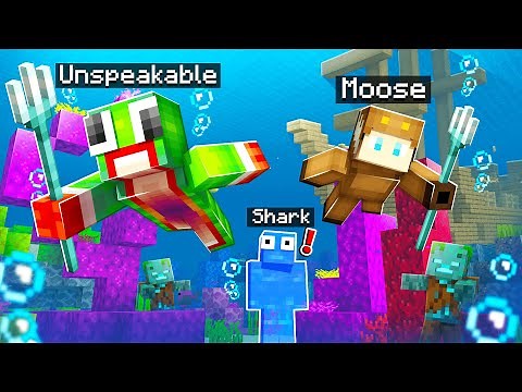 Hiding As A FISH In MINECRAFT Hide And SEEK!