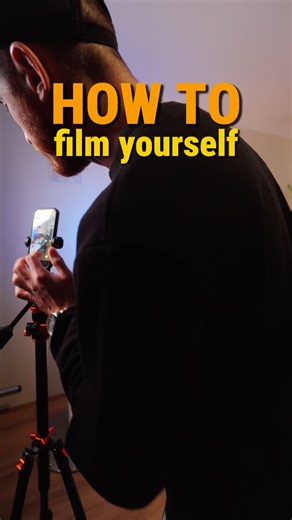 How to film yourself!
