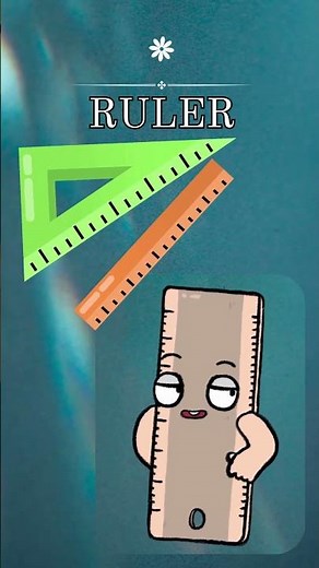 Ruler: Your Essential Measuring Tool | Classroom Objects for Kids #measuringtools #education #kids
