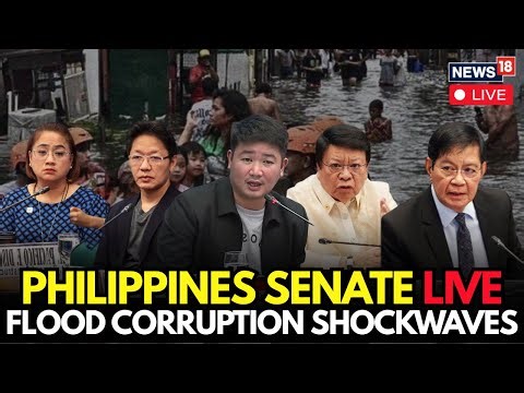 Philippine Senators Kickbacks Scandal LIVE | Flood Control | Escudero, Binay | Philippine Drama