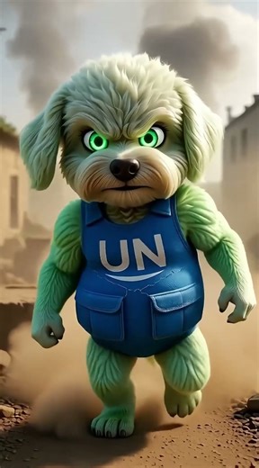 Hulk Puppy Fights Back Against Terror!